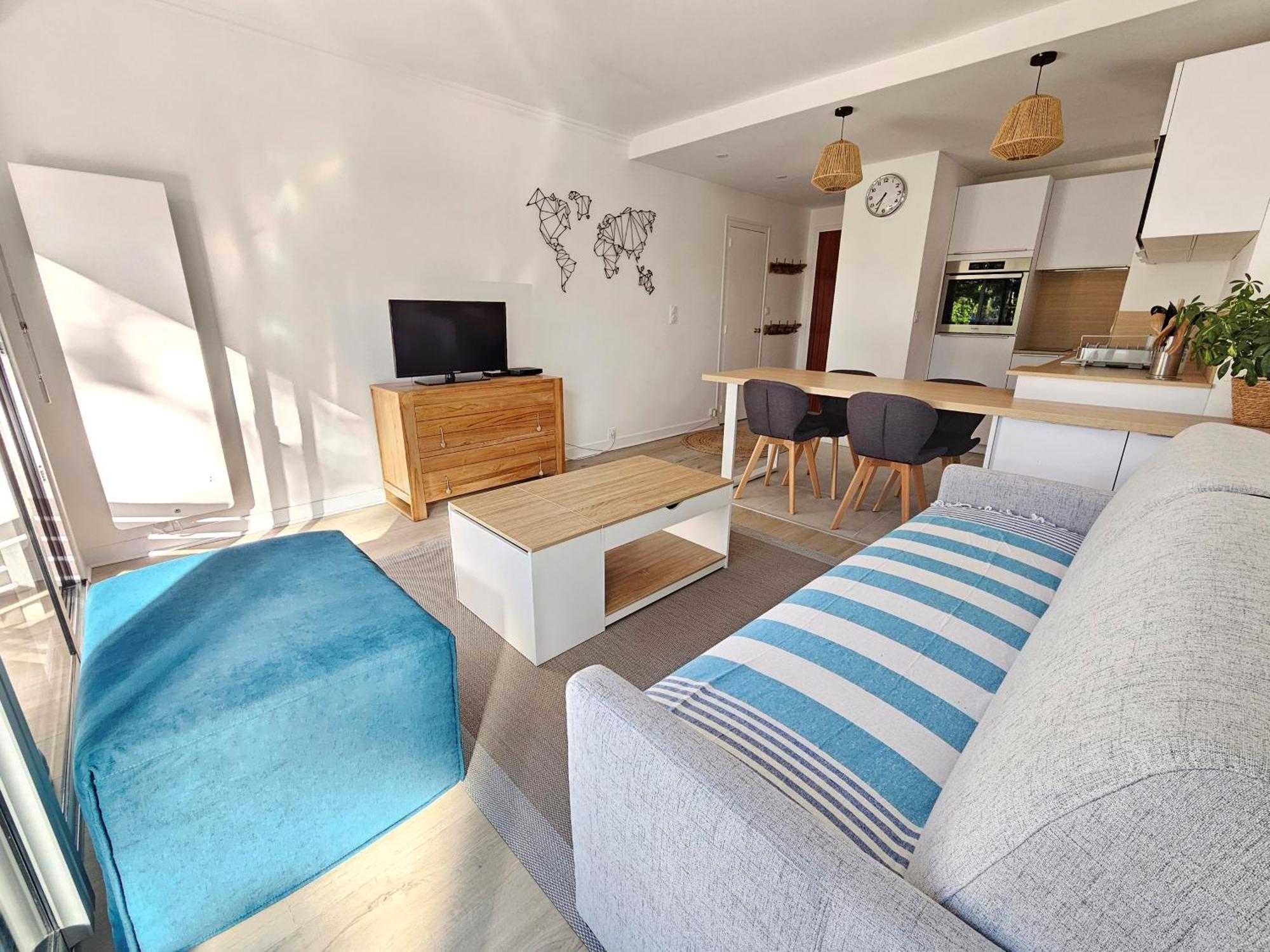 Le Capitole - Studio Plage Benoit Dans Residence Face Mer La Baule Екстериор снимка