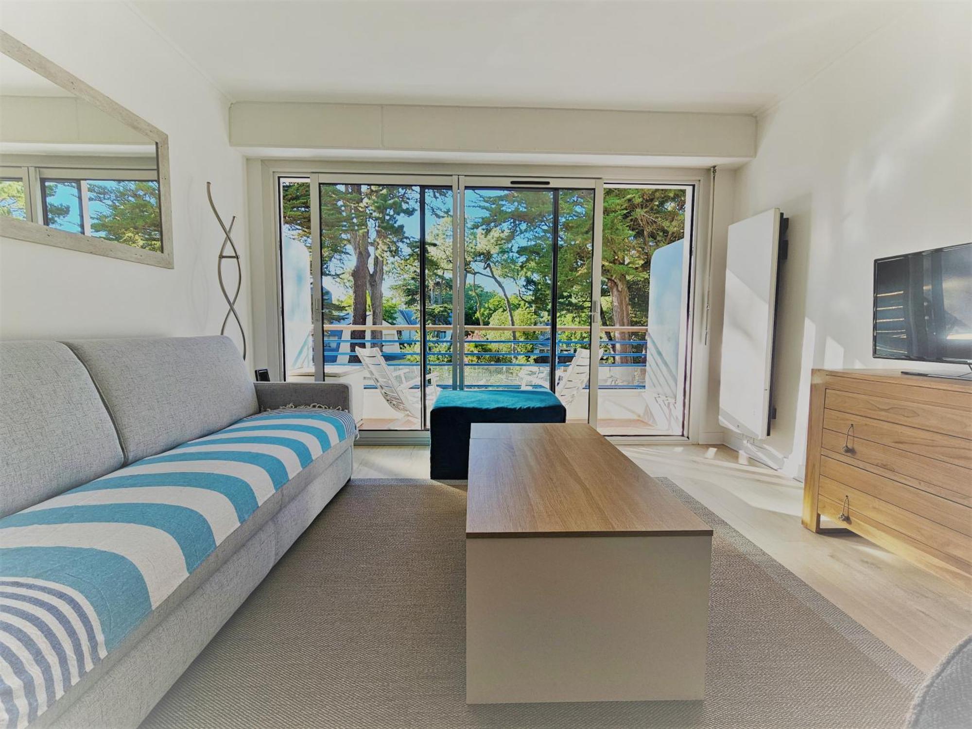 Le Capitole - Studio Plage Benoit Dans Residence Face Mer La Baule Екстериор снимка